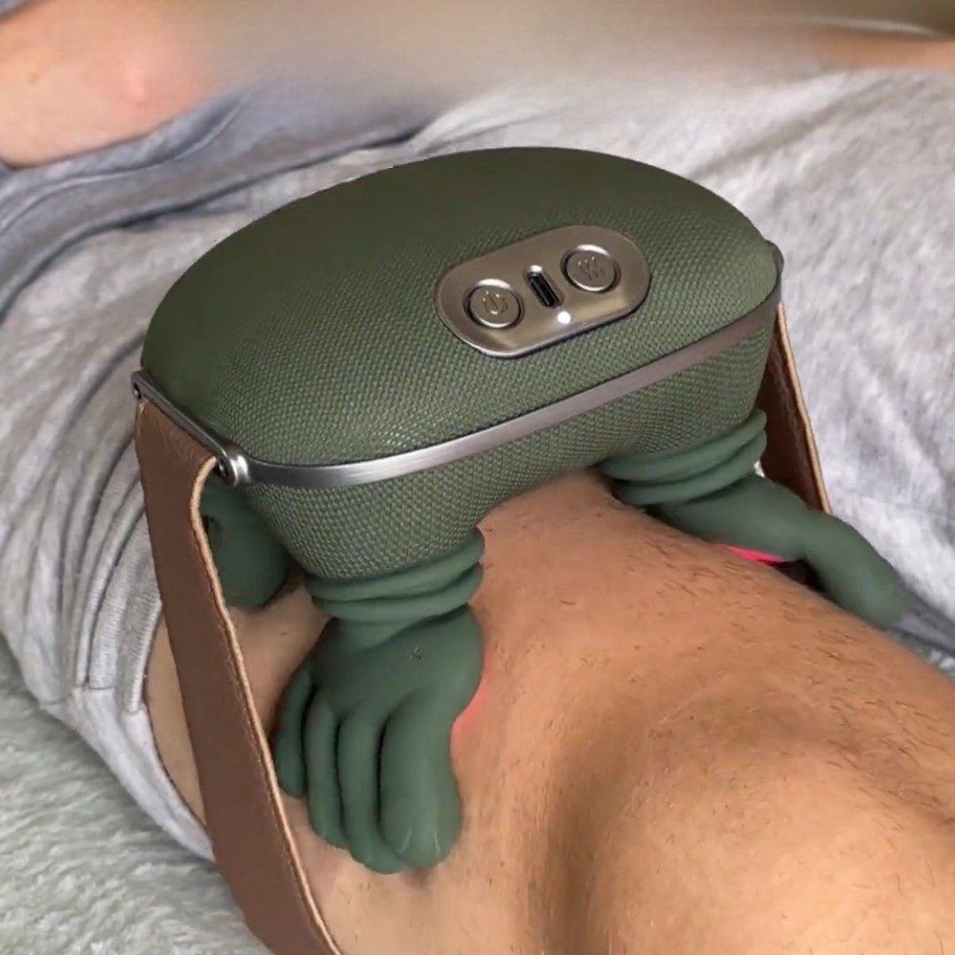 Master's Hand Shoulder and Neck Massager, Cervical Spine and Head Massager, Simulated Human Hand Kneading, Hot Compress, Multi-Functional Massage Shawl